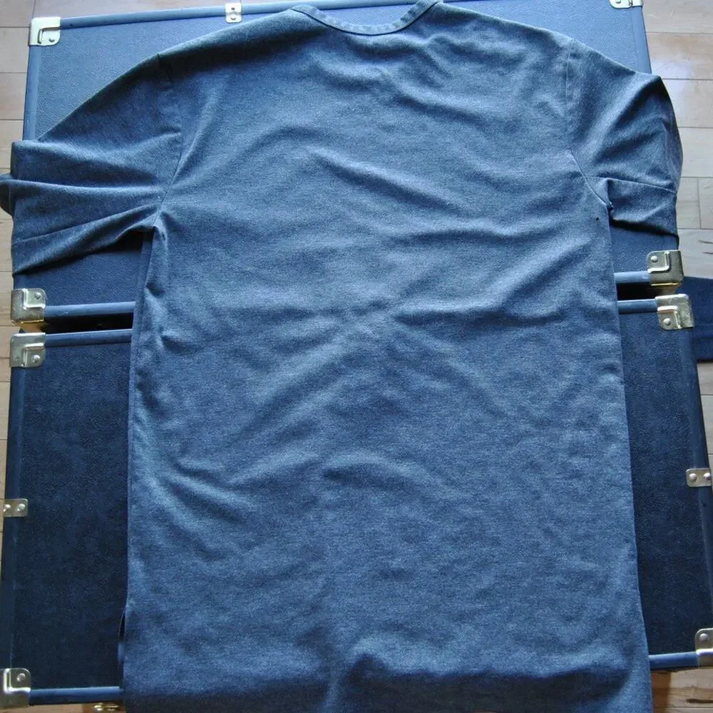 Jordan Men's Thick Gray Long Sleeve Shirt Large